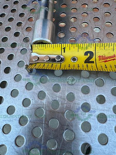 Used ASCO SC XB262C036E Solenoid Valve w/ 3 Way Pipe  1" Sanitary Fitting