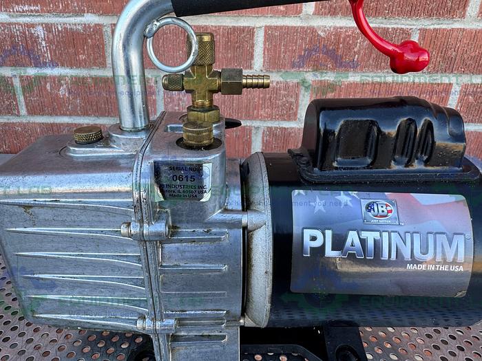 Used JB Industries Platinum Series DV-142N Vacuum Pump 5 CFM