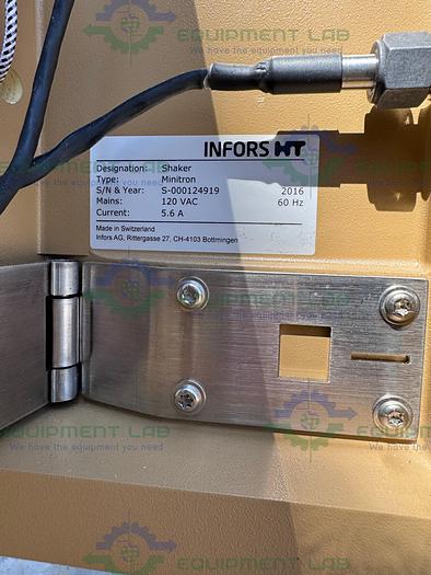 Used Infors HT  Minitron Double Stacked CO2 Humidity Incubator Shaker 65°C
