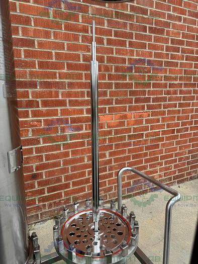 Used 2 Allegheny Stainless Steel Stack Disk Filter Housing 150 FV/PSIG on Casters