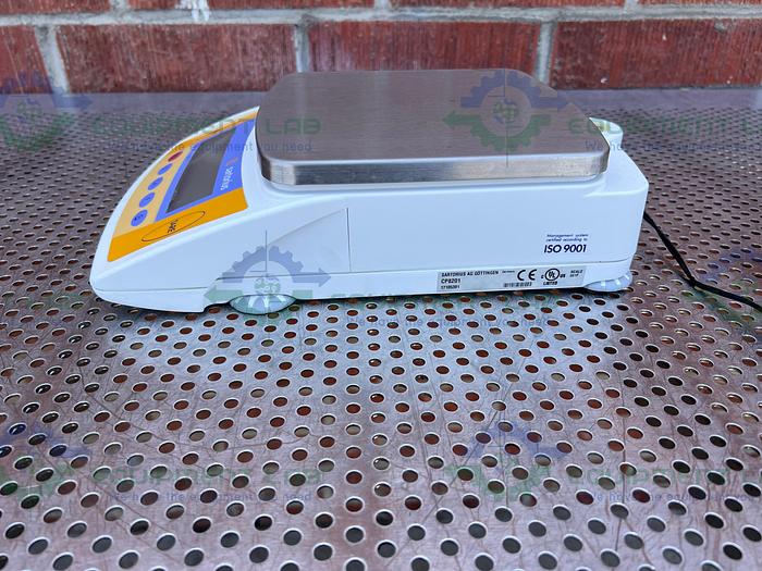 Used Sartorius  CP8201 Top Loading Precision Balance w/ Power Supply