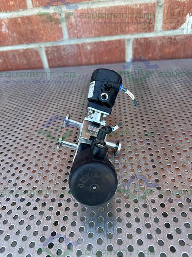 Used 2 Burkert 2031 A 8.0 00 00 0000 3-Way Pneumatic Solenoid Valve