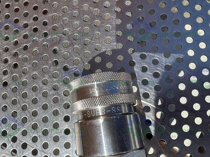 Used Huber  Insulated Chiller Hose 54" w/ Dixon FS-8VF8-SS 1" Quick Disconnect