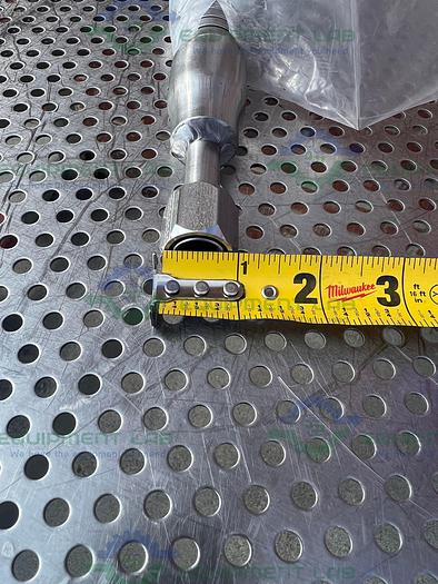 Stainless Steel Flexible Hose 72" w/ 1" Female to 1/2" Male Threaded Fitting