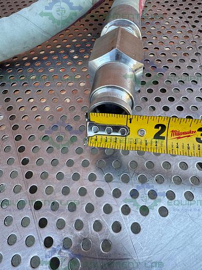 Used FGR FDA 3A Class III Transfer Hose 96" w/ Swagelok QTM8 Quick Connect Stem