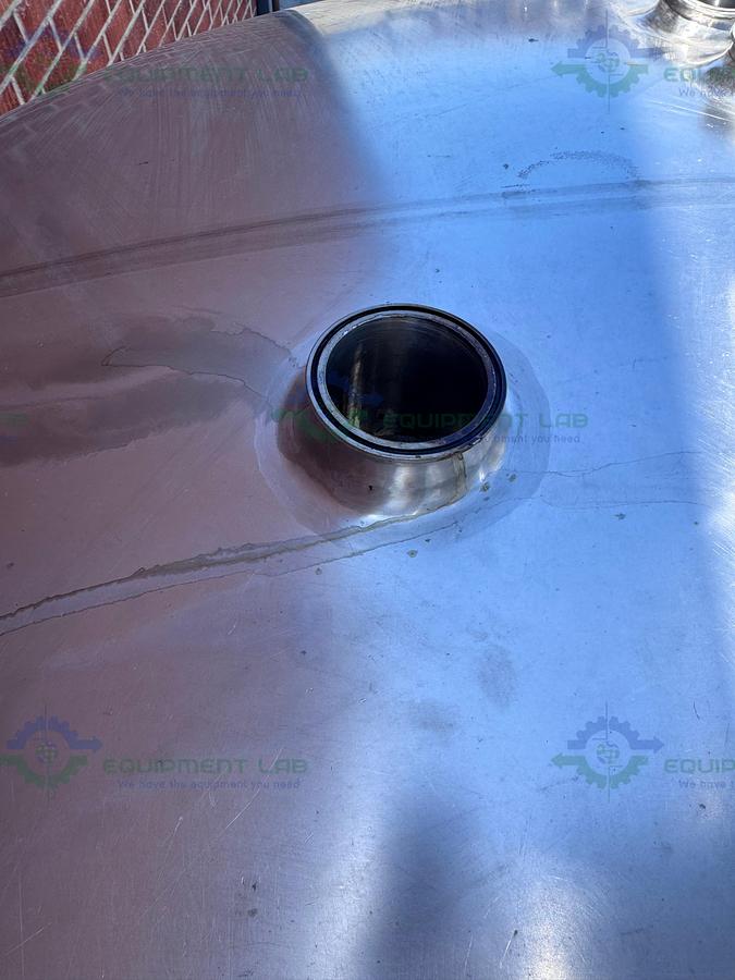 Used Paul Mueller 4500 Liter SS Jacketed Reactor w/ Agitator 25 PSI FV &138 PSI