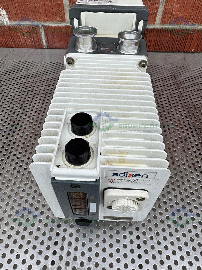 Used Adixen Unknown Model Rotary Vane Vacuum Pump 220/240V