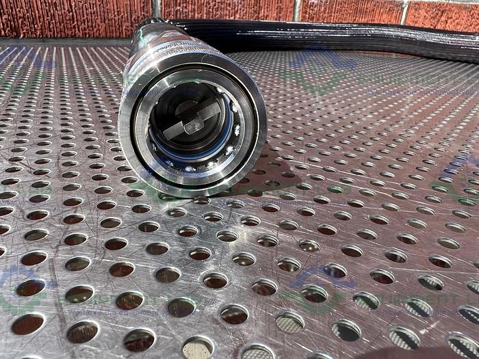 Used Huber  Insulated Chiller Hose 54" w/ Dixon FS-8VF8-SS 1" Quick Disconnect