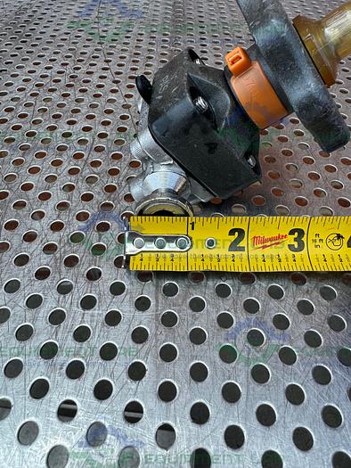 Used ITT / Grinnell 316L Stainless Steel Diaphragm Valve w/ 1/2" Sanitary Fitting