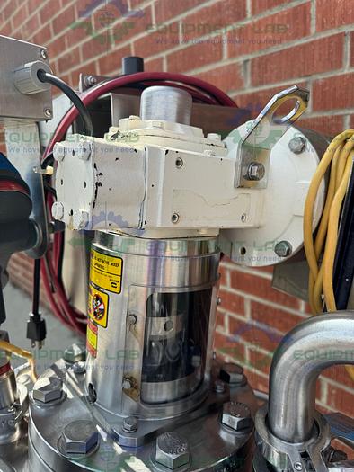 Used ITT Industries 150 Liter Stainless Steel Jacketed Reactor 45 PSI w/ 0.5 HP Mixer