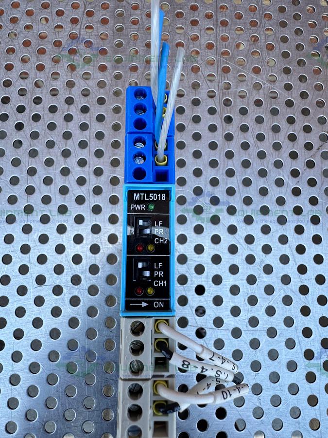 Used Measurement Technology MTL5018 Two Channel Switch Proximity Detector Interface