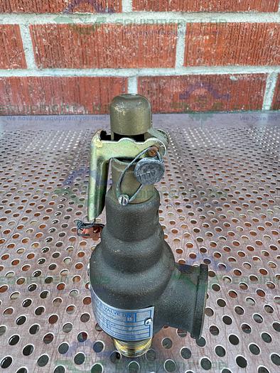Used Kunkle Valve 6010DDM01 Safety Relief Valve 3/4" , 180 PSIG