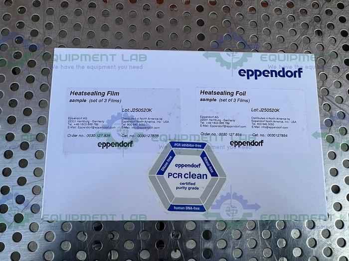 33 Pieces of - Eppendorf  0030127838 Heatsealing Film / Foil PCR Clean