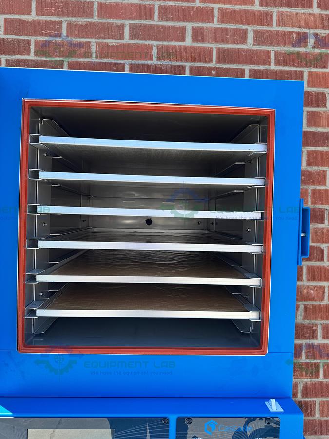 Used Cascade CVO-5 Double Up Vacuum Oven 14.4C to 150C, 4.5 Cu. Ft w/ Shelves