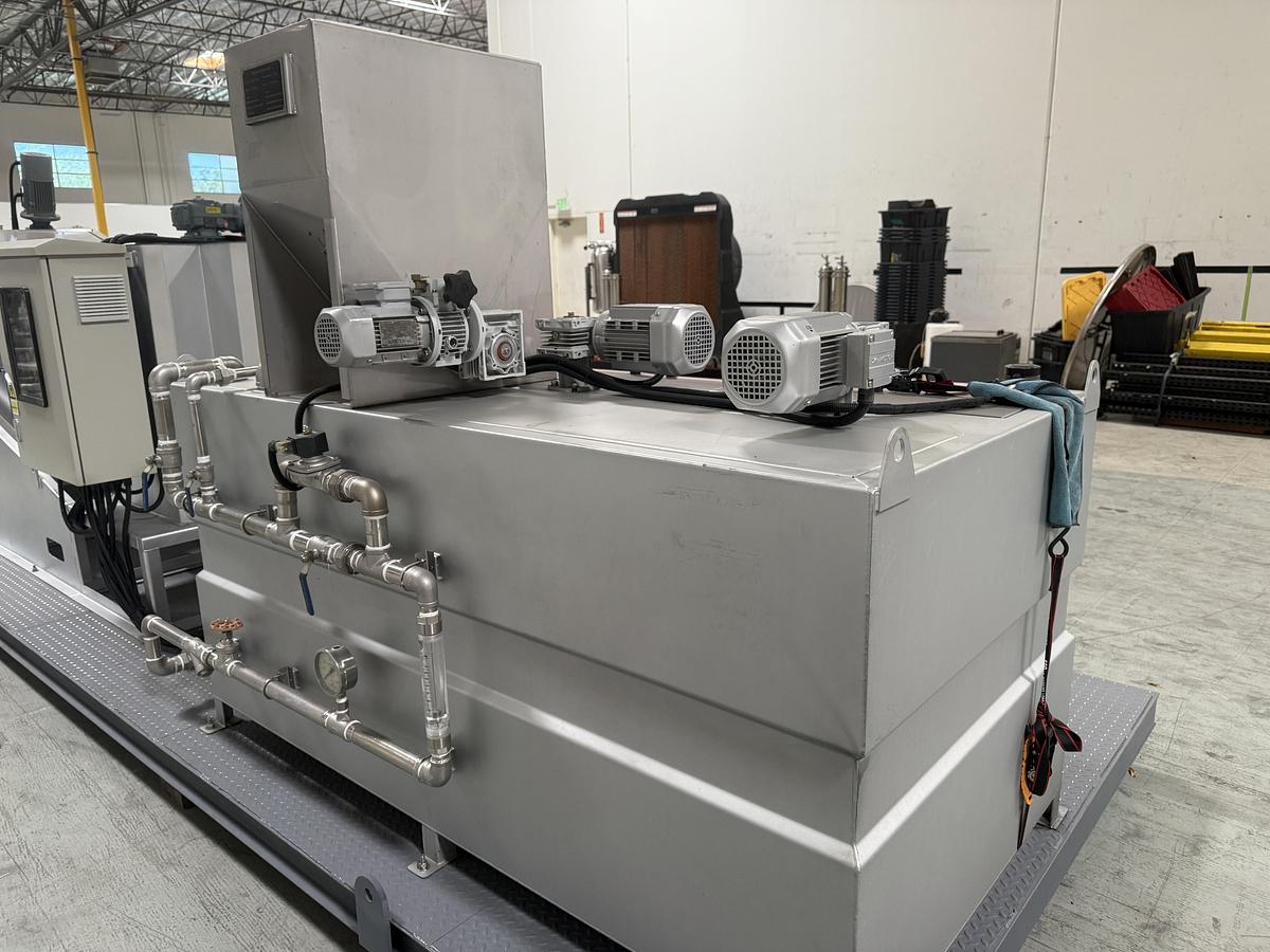 NWI JX302 Volute Press Sludge Dewatering System w/  Polymer  Dosing Unit MFG 26