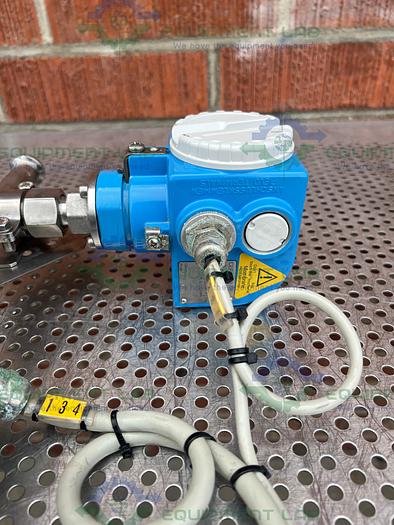 Used Endress + Hauser  PMC631 Pressure Transmitter w/ Amersham Conductivity Sensor