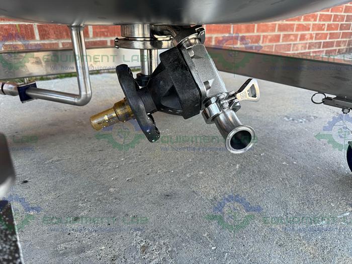 Used DCI  500 Liter Stainless Steel Jacketed Reactor 45 PSI w/ 0.5 HP Mixer