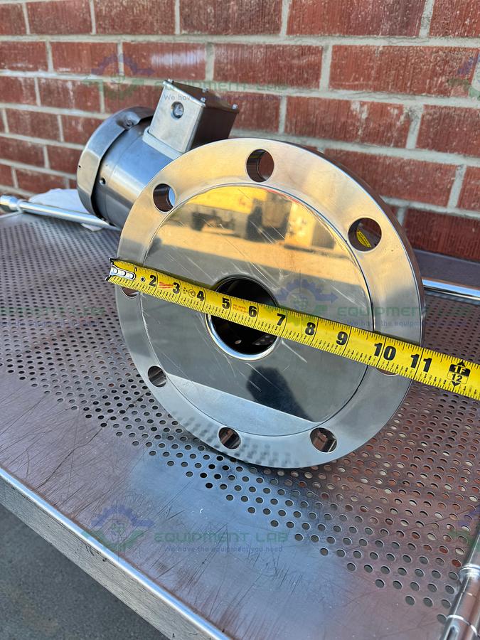 Lightnin / SPX SR3S50 Reactor Mixer 11" Flange Fitting w/ .5 HP Motor, Impeller