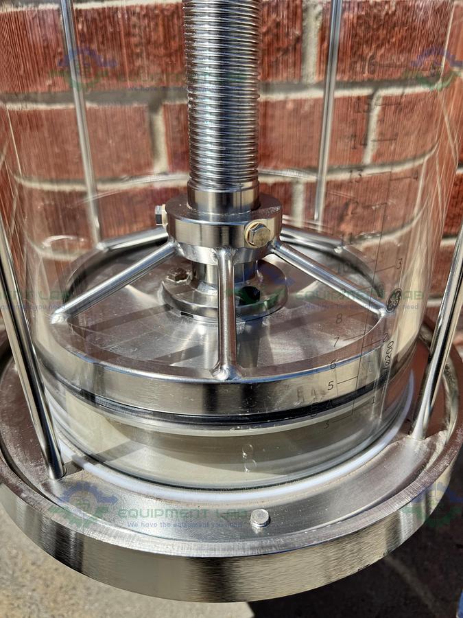 Used Cytiva / GE / Pharmacia BPG / Schott 200 / 500 Chromatography Column