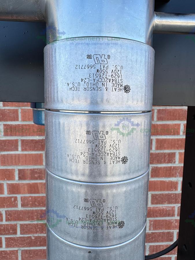 for parts or not working Pope Scientific 4" Wiped Film Evaporator Frame w/ Graham 6017 Motor 1/3 HP