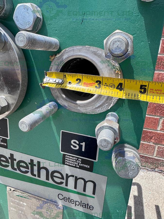 Used Cetetherm Ceteplate CT210DS-GP/44 Plate Heat Exchanger 18.5 L