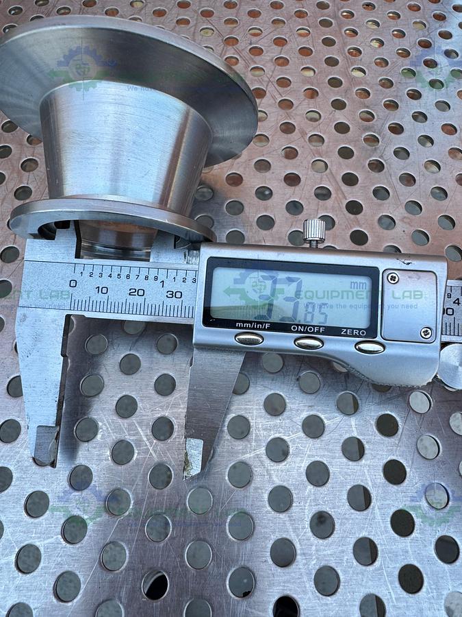 Used Stainless Steel Vacuum Reducer  KF 40 to KF 25