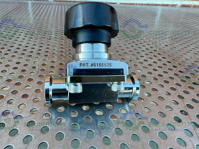Used Aqua Seal 6155535 Diaphragm Valve w/ 3/4" Sanitary Fitting