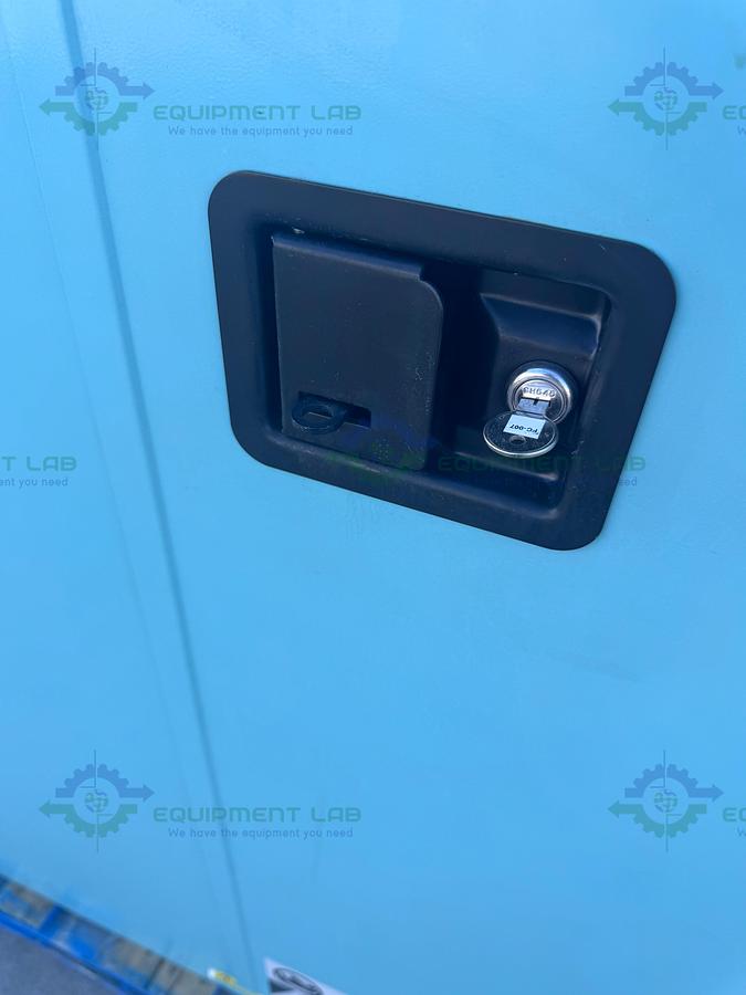 Used JustRite 45 Gallon Acid and Corrosive Storage Cabinet w/ Soft Close Doors, Key