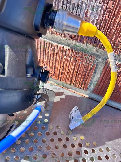 Used ITT Pure-Flo  A208 Diaphragm Valves 90PSI 1" w/ ASCO Valve Positioner