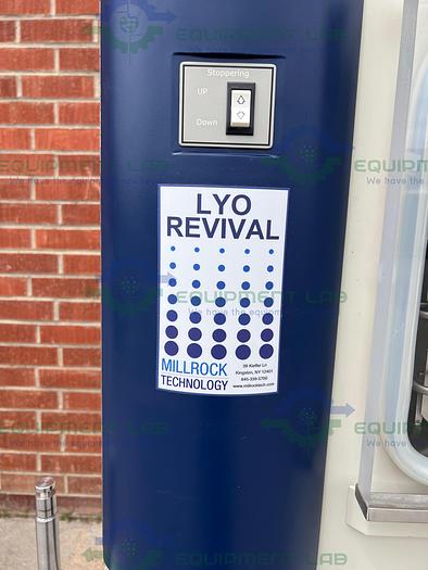 Used MillRock Technology  RFB LyoStar Freeze Dryer Lyophilizer 230V w/ Stoppring