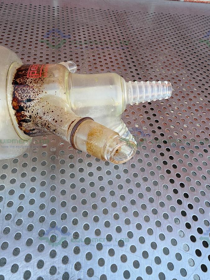 Used Pope Scientific Glass Internal Cold Finger Condenser Assembly