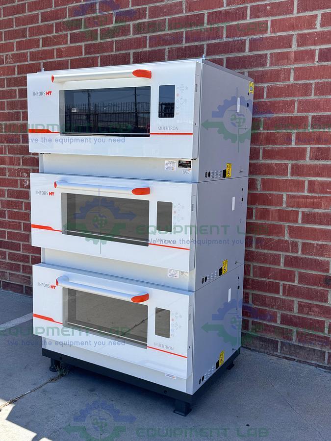 Used Infors HT I8000A Triple Stacked Incubator Shaker 65°C w/ CO2 and Humidity, MFG 2022