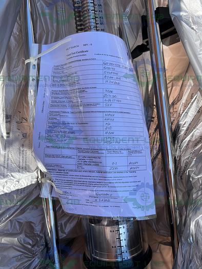 Used *New* Millipore QuikScale  100/550 Chromatography Column 4 Liter  Cat # GA101711