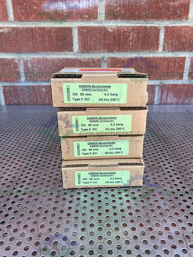 Buchiglasuster F-SQ Diabon Bursting Disc 80mm