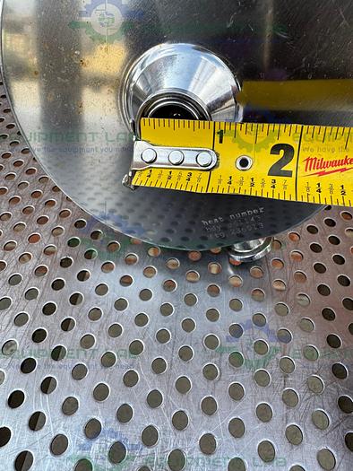 Used SteriFlow 96 Manual Low to High Flow Sanitary Back Pressure Regulator 3/4"