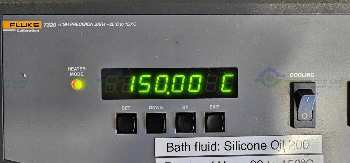 Used Fluke / Hart Scientific 7320 High Precision Calibration Bath -20°C to 150°C