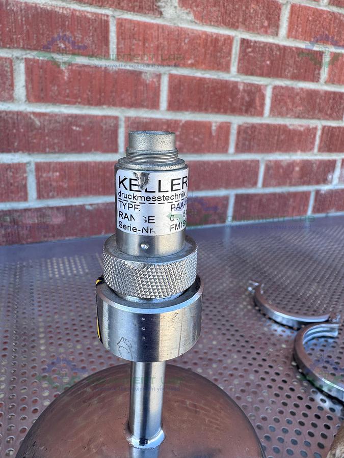 Used Sartorius 7P010QY25SCPGCLB Stainless Steel Filter Housing w/ Filter