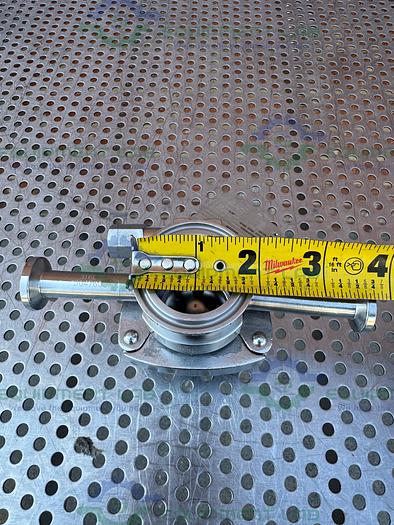 Used BS&B GR-C Safety Head 1 1/2" Fitting w/ 45 PSIG Rupture Disc, 1/2" Tee Fitting