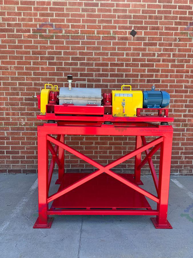 Used Oil Decanter Centrifuge K-618 10 HP Main Drive 5 HP Back Drive 54x62x51