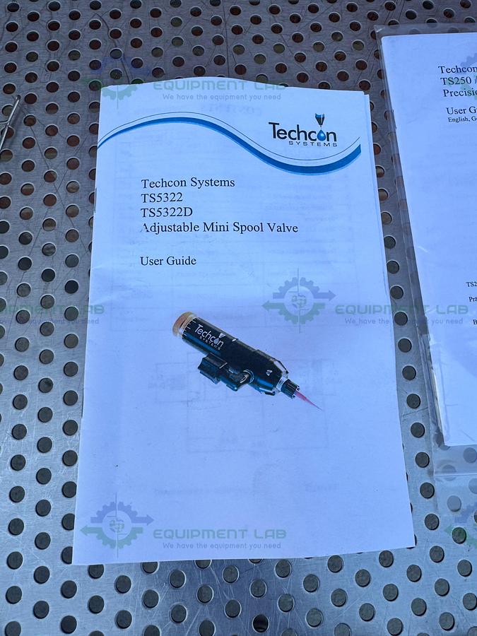 Used TECHON TSR2201 Dispensing Robot 3-axis 200mm X 200 mm