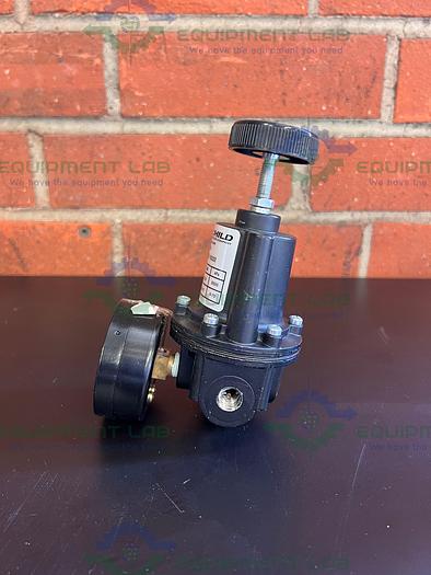 Used Fairchild 10222 Pneumatic Precision Regulator 500 PSIG w/ CPI 0-15 PSI Gauge