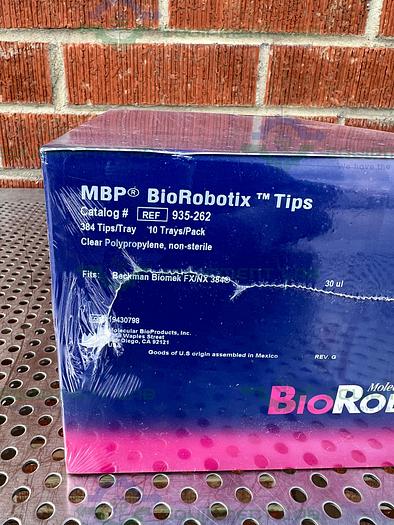 MBP BioRobotix  935-262  Automation / Pipette Tips 30 uL