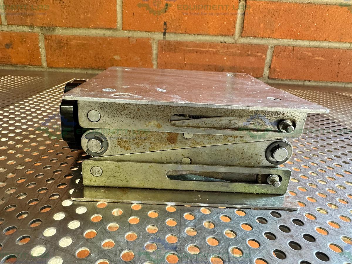 Used VWR 6" x 6" x 10" Stainless Steel Table-Top Lab Jack