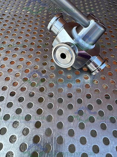 Used GE Healthcare Salvi  DN6 668 4-way 316 Valve 18-5758-01 w/ 1/2" Sanitary Fitting