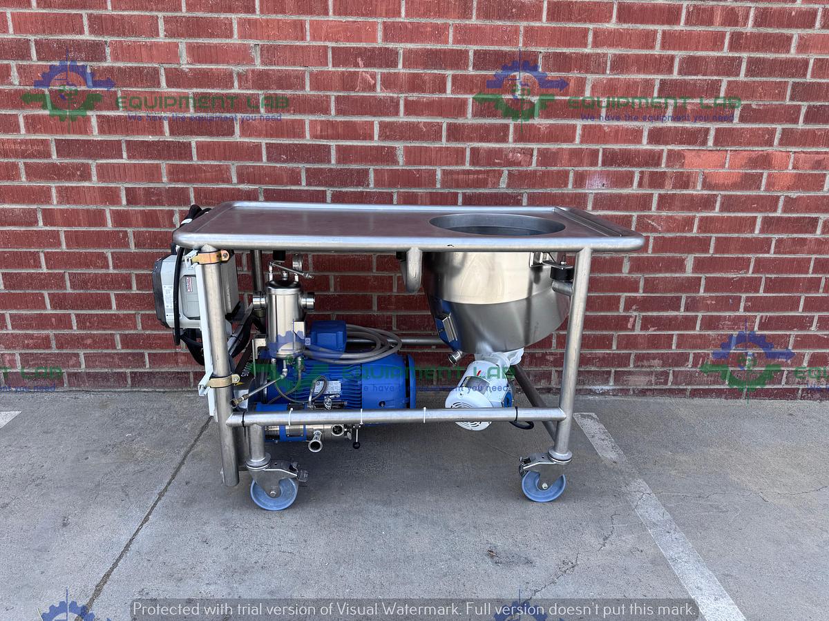 Used IKA CMX 2000/05 Stainless Steel Inline Granulator, Inline Solid & Liquid Mixer
