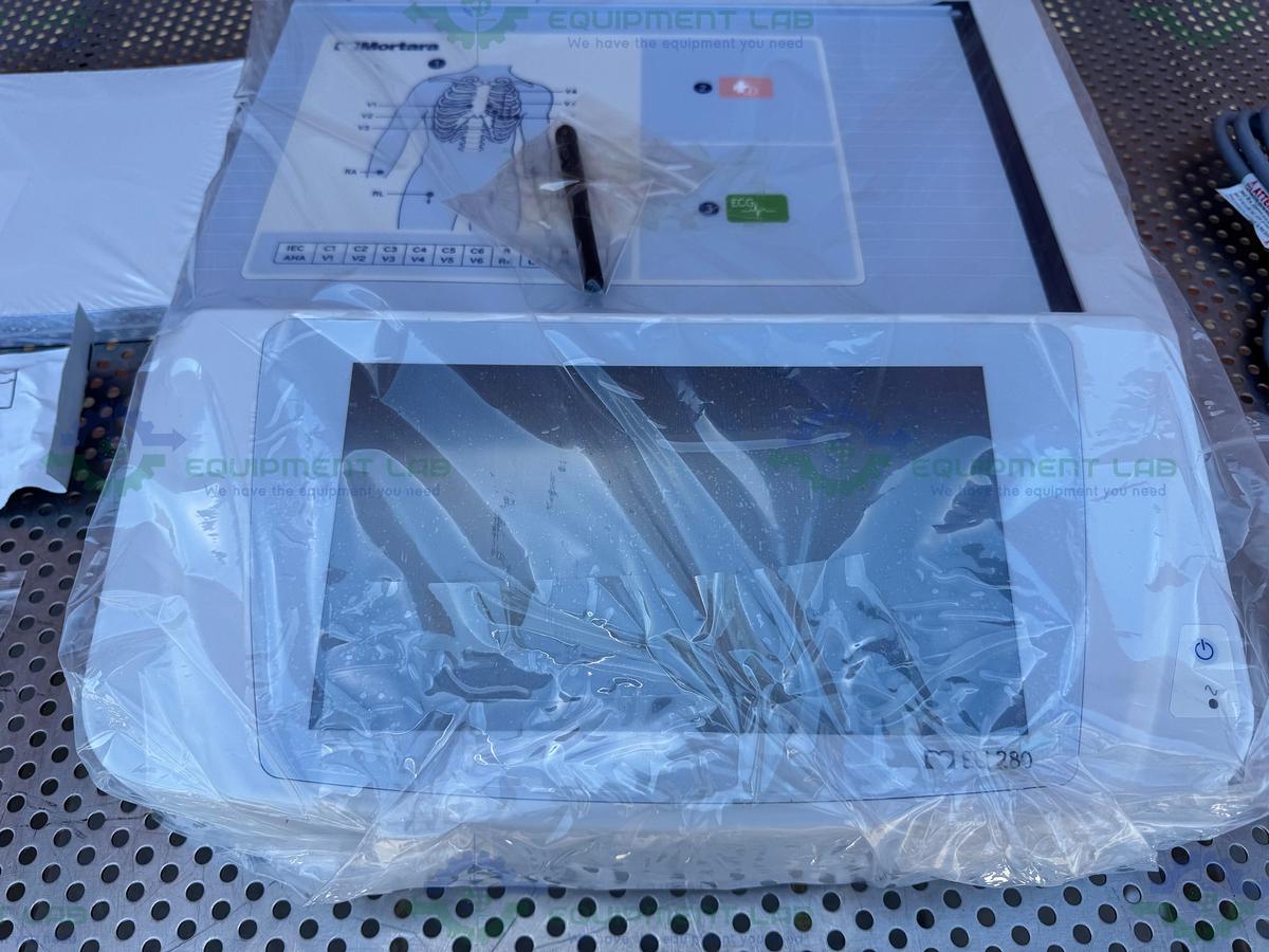 Used Welch Allyn ELI 280 Resting ECG Electrocardiograph 12-Lead Display