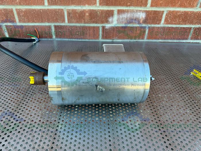 Used Stainless Motors  D2H4BT Washdown Duty Motor 1 1/2 HP, 1740 RPM