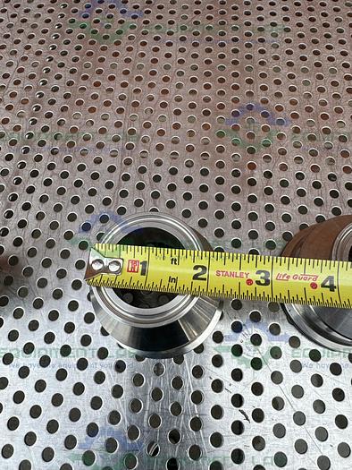 Used Pick Heaters  Stainless Steel Check Valve w/ 1.5" Sanitary Fitting