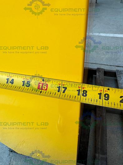 Used JustRite 45 Gallon Flammable Liquid Storage Cabinet w/ Soft Close Doors, Key