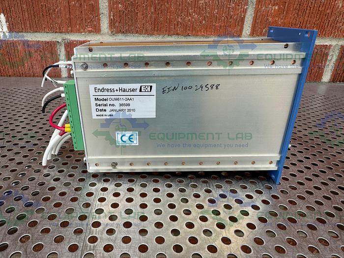 Used Wedgewood Analytical / Endress + Hauser  OUM611 - 2AA1 Bubble Detector